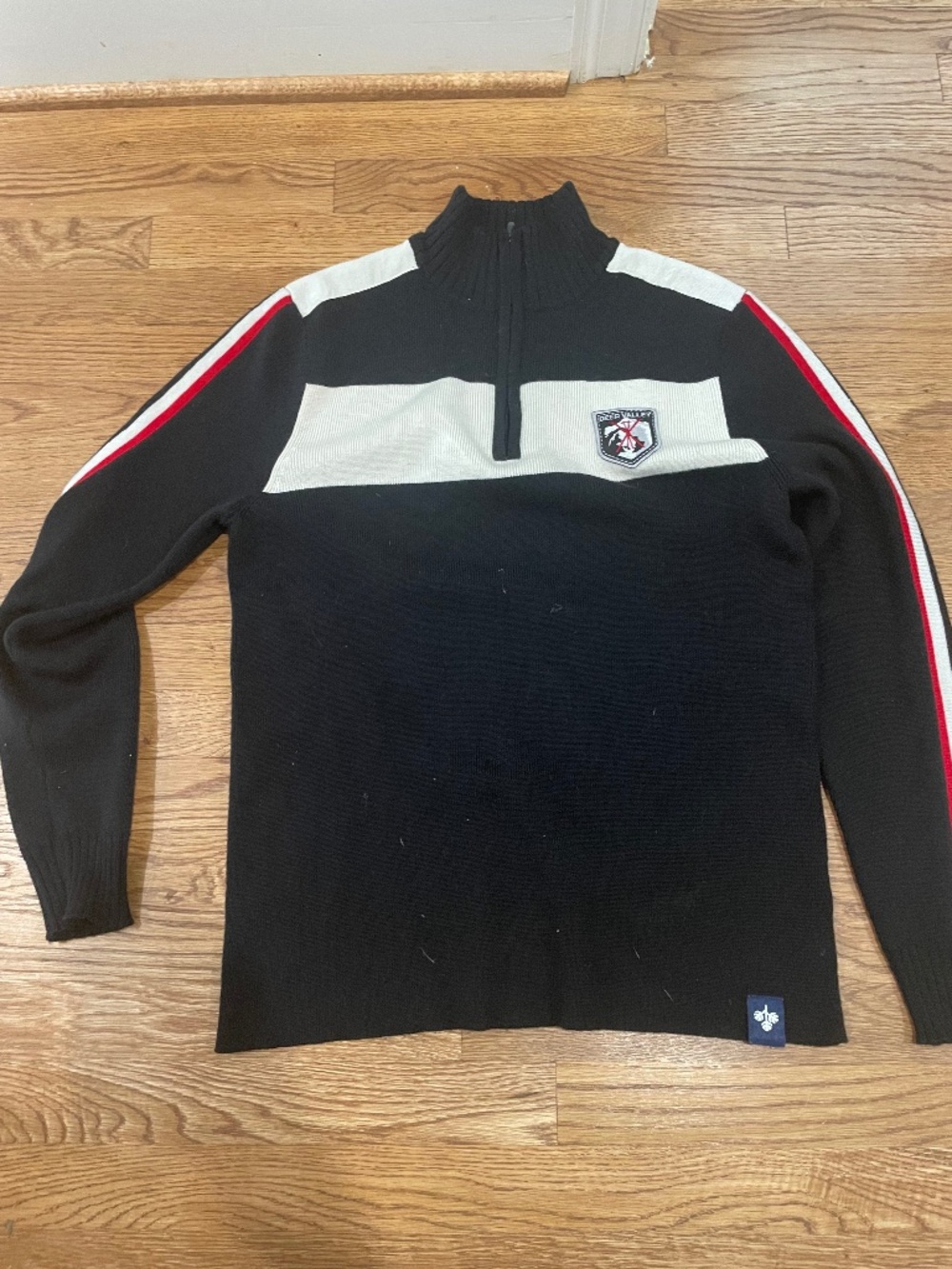 Meister Deer Valley Quarter Zip Sweater Large